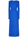 Danamè Octavia Gathered-detail Long-sleeve Dress