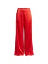 Danamè Satin Palazzo Pants In Multi
