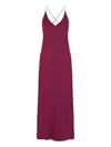Danamè Selena Chain-strap Maxi Dress In Red