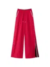 Danamè Side-button Track Pants In Red