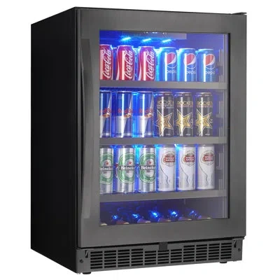 Danby 138 Can 23.82" Undercounter Beverage Refrigerator In Black