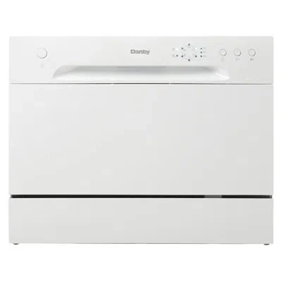 Danby 22" 52 Dba Countertop Digital Control Dishwasher In White