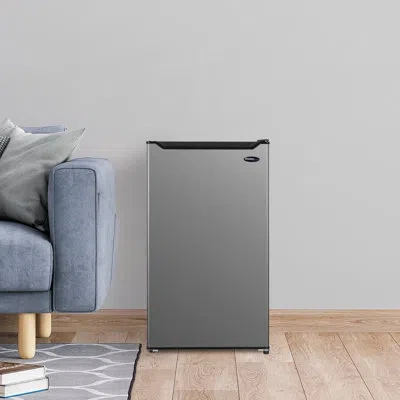 Danby 3.3 Cubic Feet Freestanding Mini Fridge In Stainless Steel