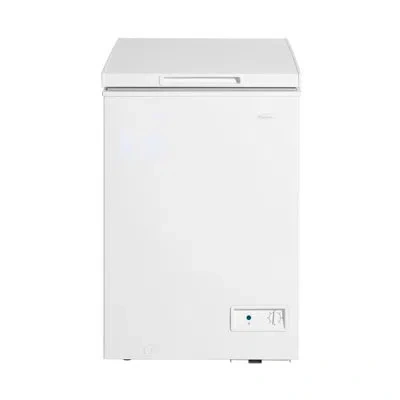 Danby 3.5 Cubic Feet Chest Freezer With Adjustable Temperature Controls In White