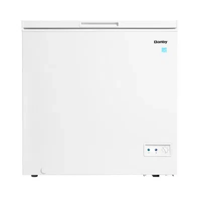 Danby 7 Cubic Feet Chest Freezer With Adjustable Temperature Controls In White