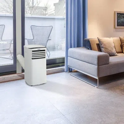 Danby 9,000 Btu (5,300 Sacc) 3-in-1 Portable Air Conditioner In White