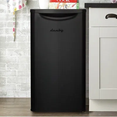 Danby Contemporary Classic Essential 3.3 Cu. Ft. Freestanding Mini Fridge In Black