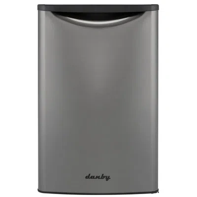 Danby Designer 4.4 Cu. Ft. Freestanding Mini Fridge With Freezer In Black