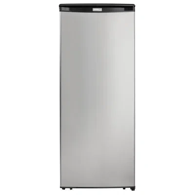 Danby Designer 8.5 Cu. Ft. Upright Freezer With Adjustable Temperature Controls In Stainless Steel