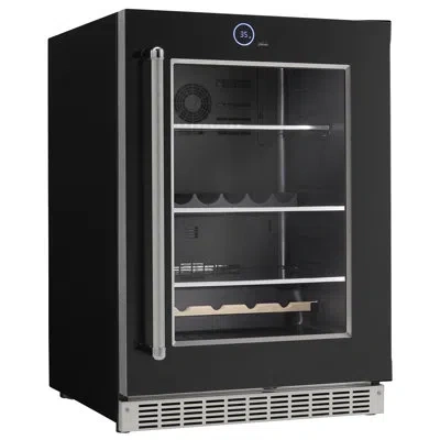 Danby Silhouette 5 Cu. Ft. Built-in Mini Fridge In Black