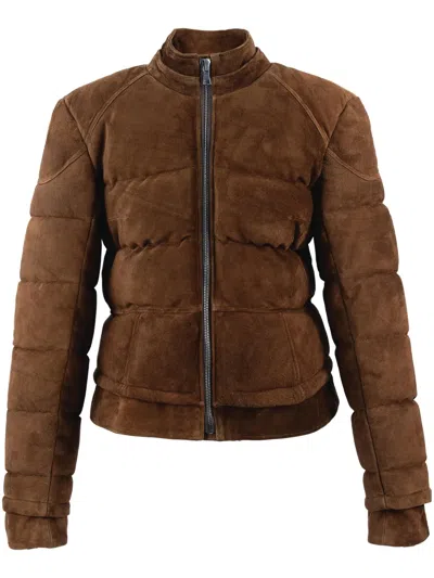 Dancassab Darder Lederjacke In Brown