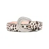 Dancassab Sander Cow-print Belt