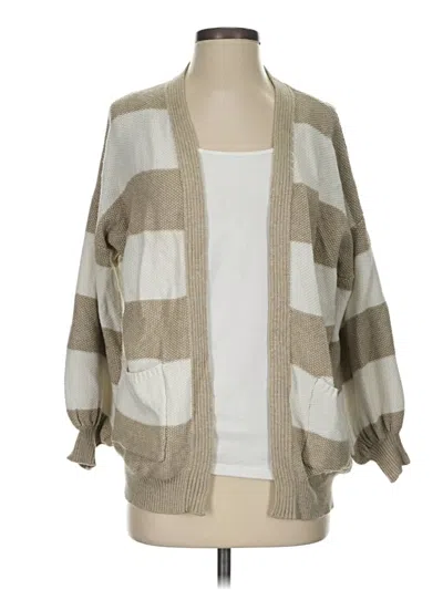 Pre-owned Dance & Marvel Cardigan Sweater In Brown