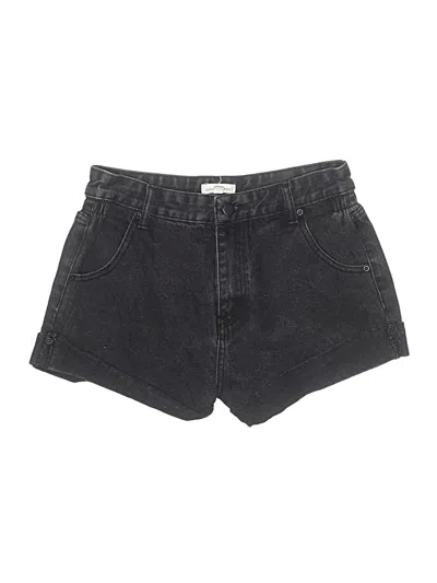 Pre-owned Dance & Marvel Denim Shorts In Black