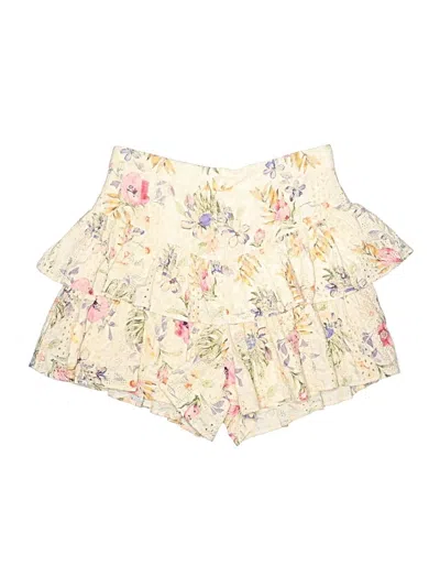 Pre-owned Dance & Marvel Skort In Ivory