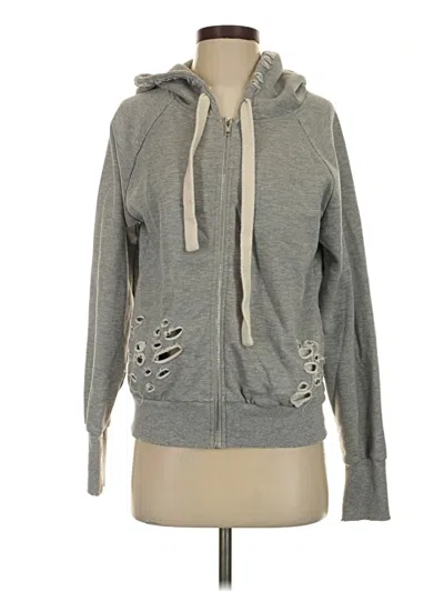 Pre-owned Dance & Marvel Zip Up Hoodie In Gray