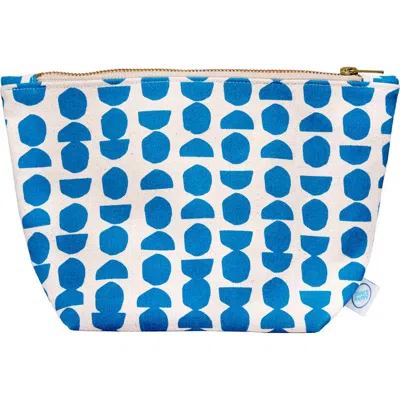 Dance Happy Artemis Cosmetic Bag In Azure