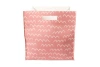 Dance Happy Bumps Felt Storage Bin In Rose