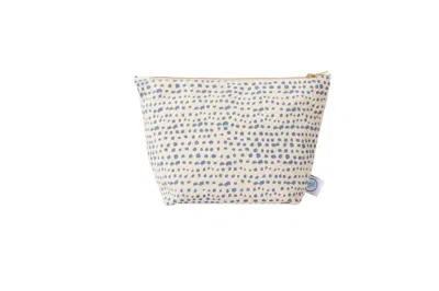 Dance Happy Designs Women's Incana Cosmetic Bag In Steel In Blue