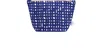Dance Happy Designs Women's Ivy Cosmetic Bag In Dark Navy In Blue