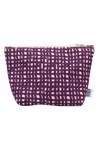 Dance Happy Designs Women's Ivy Cosmetic Bag In Italian Plum In Multi