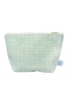 Dance Happy Designs Women's Ivy Cosmetic Bag In Sage In Multi