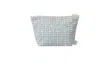 Dance Happy Designs Women's Ivy Cosmetic Bag In Steel In Blue