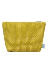 Dance Happy Designs Women's Lola Cosmetic Bag In Golden Flax In Multi