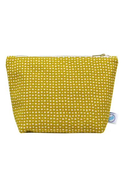 Dance Happy Designs Women's Lola Cosmetic Bag In Golden Flax In Multi