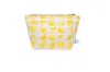 Dance Happy Designs Women's Mini Ginkgo Cosmetic Bag In Dayglow Sunshine Yellow In Multi