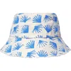 Dance Happy Ginkgo Bucket Hat In Blue