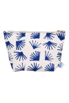 Dance Happy Ginkgo Cosmetic Bag In Navy