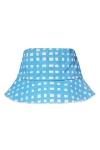 Dance Happy Grid Bucket Hat