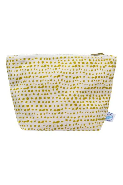 Dance Happy Incana Cosmetic Bag In Golden Flax