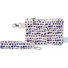 Dance Happy Incana Wristlet With Key Fob In Navy