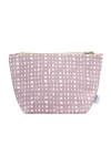 Dance Happy Ivy Cosmetic Bag In Dusty Orchid