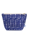 Dance Happy Ivy Cosmetic Bag In Navy
