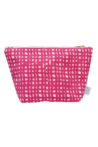 Dance Happy Ivy Cosmetic Bag In Rose