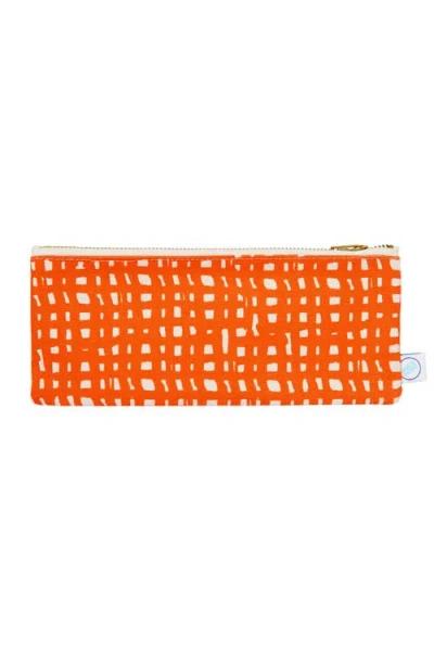 Dance Happy Ivy Pencil Case In Orange
