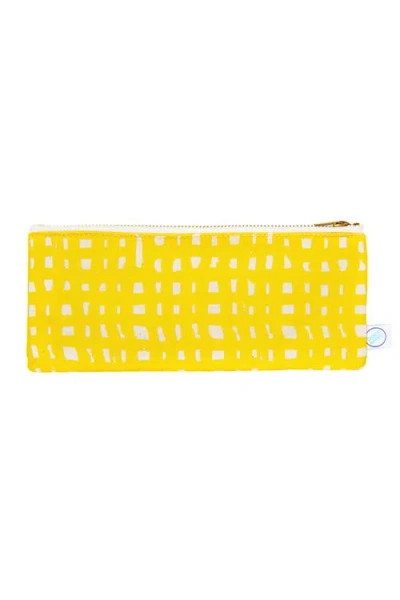 Dance Happy Ivy Pencil Case In Yellow
