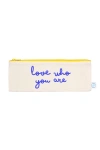 Dance Happy Love Who You Are Pencil Case In Bluebird