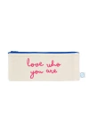 Dance Happy Love Who You Are Pencil Case In Rose