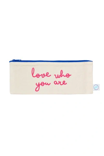 Dance Happy Love Who You Are Pencil Case In Rose