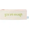 Dance Happy You Are Enough Pencil Case In Green