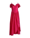D'andrea Collection Woman Maxi Dress Fuchsia Size 8 Polyester In Pink