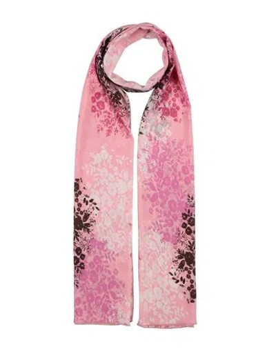 D'andrea Donna By Walter Duchini Woman Scarf Pink Size - Silk, Elastane