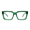 Dandy's Bel Tenebroso Rough Eyeglasses In Green