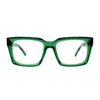 Dandy's Bel Tenebroso Rough Eyeglasses In Green