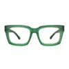 Dandy's Bel Tenebroso Rough Eyeglasses In Green