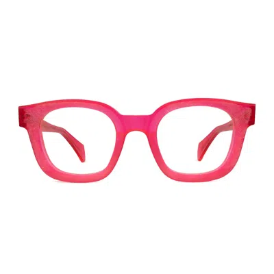 Dandy's Menelao Rough Eyeglasses In Pink